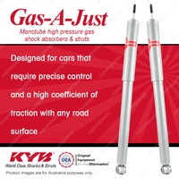 2x Rear KYB Gas-A-Just Shock Absorbers for Toyota Cressida MX62R MX73R I6 RWD