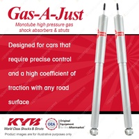 2x Rear KYB Gas-A-Just Shock Absorbers for Toyota Cressida MX62R MX73R I6 RWD