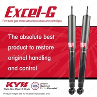 2x Rear KYB Excel-G Shock Absorbers for Toyota Hilux LN130 VZN130 KZN130 4WD