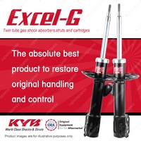 2x Front KYB Excel-G Strut Shock Absorbers for Toyota Prius C NHP10R Hybrid