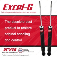2x Rear KYB Excel-G Shock Absorbers for Toyota Prius-C Prius-V ZVW40R Hybrid
