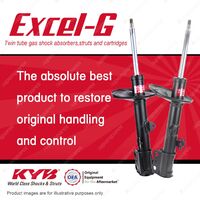 2x Front KYB Excel-G Shock Absorbers for Toyota Rav 4 ACA20 ACA21 ACA22 ACA23