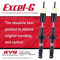 2x Rear KYB Excel-G Shock Absorbers for Toyota Starlet EP 82 P91 Paseo EL 44 54