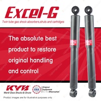 2x Rear KYB Excel-G Shock Absorbers for Volkswagen Caddy 2K I4 DT4 FWD 05-10