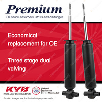 2x Front KYB Premium Shock Absorbers for Volkswagen Caravelle Transporter T3