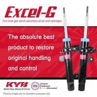2x Front KYB Excel-G Strut Shock Absorbers for Peugeot 2008 HMZ 1.2 FWD SUV