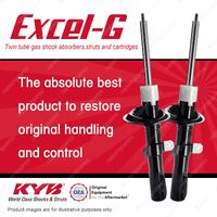 2x Front KYB Excel-G Strut Shock Absorbers for Ford Transit VM RWD 2.2 2.4