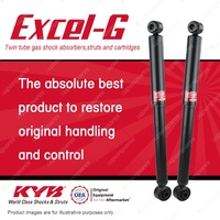 2x Rear KYB Excel-G Shock Absorbers for Daihatsu Terios J100G 1.3 4WD SUV