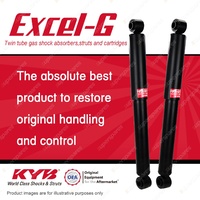 2x Rear KYB Excel-G Shock Absorbers for KIA K2700 PU TU K2900 PU3 02-13