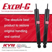 2x Front KYB Excel-G Shock Absorbers for KIA K2700 PU K2900 PU3 RWD C/Chassis