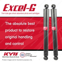 2x Rear KYB Excel-G Shock Absorbers for Toyota Coaster RU19 5R Bus 72-77