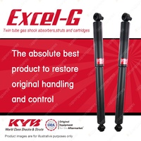 2x Rear KYB Excel-G Shock Absorbers for Ford Transit VM 2.4 RWD Van 06-12