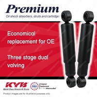 2x Rear KYB Premium Shock Absorbers for Daihatsu Delta OE 48530-87312