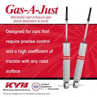 2x Front KYB Gas-A-Just Shock Absorbers for Chevrolet Bel Air Corvette C2 C3