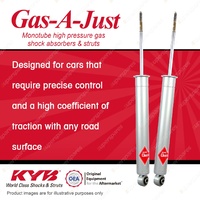 2x Front KYB Gas-A-Just Shock Absorbers for Jaguar XJ8 X308 AJ26 AJ32