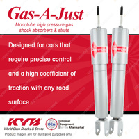 2x Front KYB Gas-A-Just Shock Absorbers for Hummer H3 3.7 4WD SUV LLR