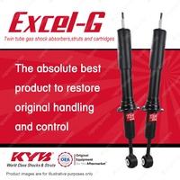 2x Front KYB Excel-G Shock Absorbers for Toyota Landcruiser Prado GRJ120 KDJ120