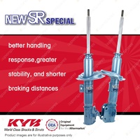 2x Front KYB New SR Special Strut Shock Absorbers for Suzuki Swift RS416 1.6