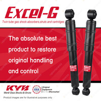 2x Rear KYB Excel-G Shock Absorbers for Opel Astra AH Z18XE FWD Sport Susp 04-07
