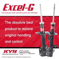 2x Front KYB Excel-G Strut Shock Absorbers for Nissan CUBE Z11 NOTE E11