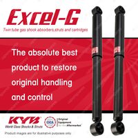 2x Rear KYB Excel-G Shock Absorbers for Chrysler Grand Voyager RT Wagon 08-10