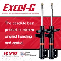 2x Front KYB Excel-G Shock Absorbers for Toyota Yaris NCP130R 1.3L 2011-2020