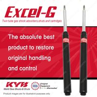 2 KYB Front Excel-G Cartrige Shock Absorbers for Toyota Corona ST191 Sedan 92-93