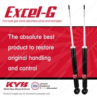 2 x KYB Rear Excel-G Shock Absorbers for Suzuki Splash 1.2L K12B 2008-2014