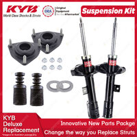 Front KYB Shock Absorbers Strut Mount Protection Kit for Citroen C4 B7 4B11 SUV