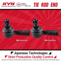 2 Pcs KYB Front Outer Tie Rod Ends for Ford Ranger PJ PK 3.0L 2007-2011