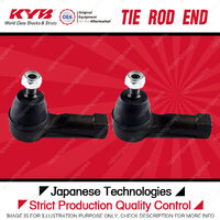 2 Pcs KYB Front Tie Rod Ends for Mitsubishi Outlander ZG ZH ZJ ZK ZL 2006-2019