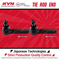 2 Pcs KYB Front Tie Rod Ends for Honda CRV RE 2.4L SUV K24Z1 I4 16V 2006-2012