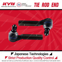 2 KYB Front Tie Rod Ends for Toyota Landcruiser Prado GDJ GRJ KDJ 150 FJ Cruiser