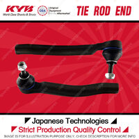 2 Pcs KYB Front Tie Rod Ends for Nissan Juke F15 Pulsar B17 C12 1.6L 1.8L 12-20