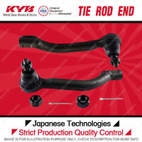 2 Pcs KYB Front Tie Rod Ends for Nissan Dualis J10 X-Trail T31 1.6L 2.0L 2.5L