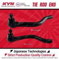 2 Pcs KYB Front Tie Rod Ends for Honda Odyssey RB 2.4L K24A6 Wagon 2004-2009