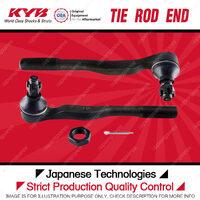 2 Pcs KYB Front Tie Rod Ends for Toyota Landcruiser Prado KZJ95R RZJ95R VZJ95R
