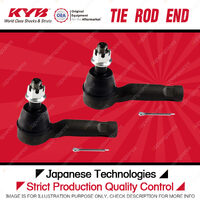 2 Pcs KYB Front Tie Rod Ends for Mazda CX-5 KE 2.0L PE-VPS I4 16V SUV 2012-On