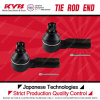 2x KYB Front Tie Rod Ends for Suzuki Grand Vitara JT JB 416 419 420 424 627 SX4