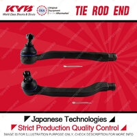 2 x KYB Front Tie Rod Ends for Honda Accord CD5 CK1 2.2L 3.0L 10/1993-05/2003