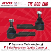 2 x KYB Front Tie Rod Ends for Volkswagen Polo 9N 6R 1.2L 1.4L 1.6L 1.8L 1.9L