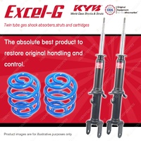 Front KYB EXCEL-G Shock Absorbers + Sport Low Coil Springs for FORD Falcon AU