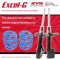 Front KYB EXCEL-G Shocks Sport Low Coil Springs for TOYOTA Corolla AE92 AE94