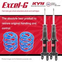 Front KYB EXCEL-G Shock Absorbers + Sport Low Coil Springs for FORD Falcon BA