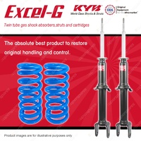 Front KYB EXCEL-G Shock Absorbers + Standard Coil for FORD Falcon BA BF