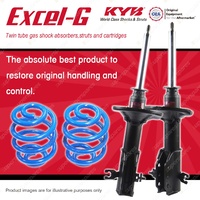 Front KYB EXCEL-G Shock Absorbers + Sport Low Coil Springs for MAZDA 323 BA