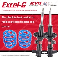 Front KYB EXCEL-G Shock Absorbers + Sport Low Coil for DAEWOO Nubira