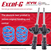 Front KYB EXCEL-G Shock Absorbers + Sport Low Coil Springs for DAEWOO Leganza