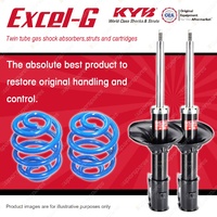Front KYB EXCEL-G Shocks Sport Low Coil Springs for MITSUBISHI Lancer CG 334369