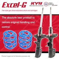 Front KYB EXCEL-G Shocks Sport Low Coil Springs for HOLDEN Adventra VYII
